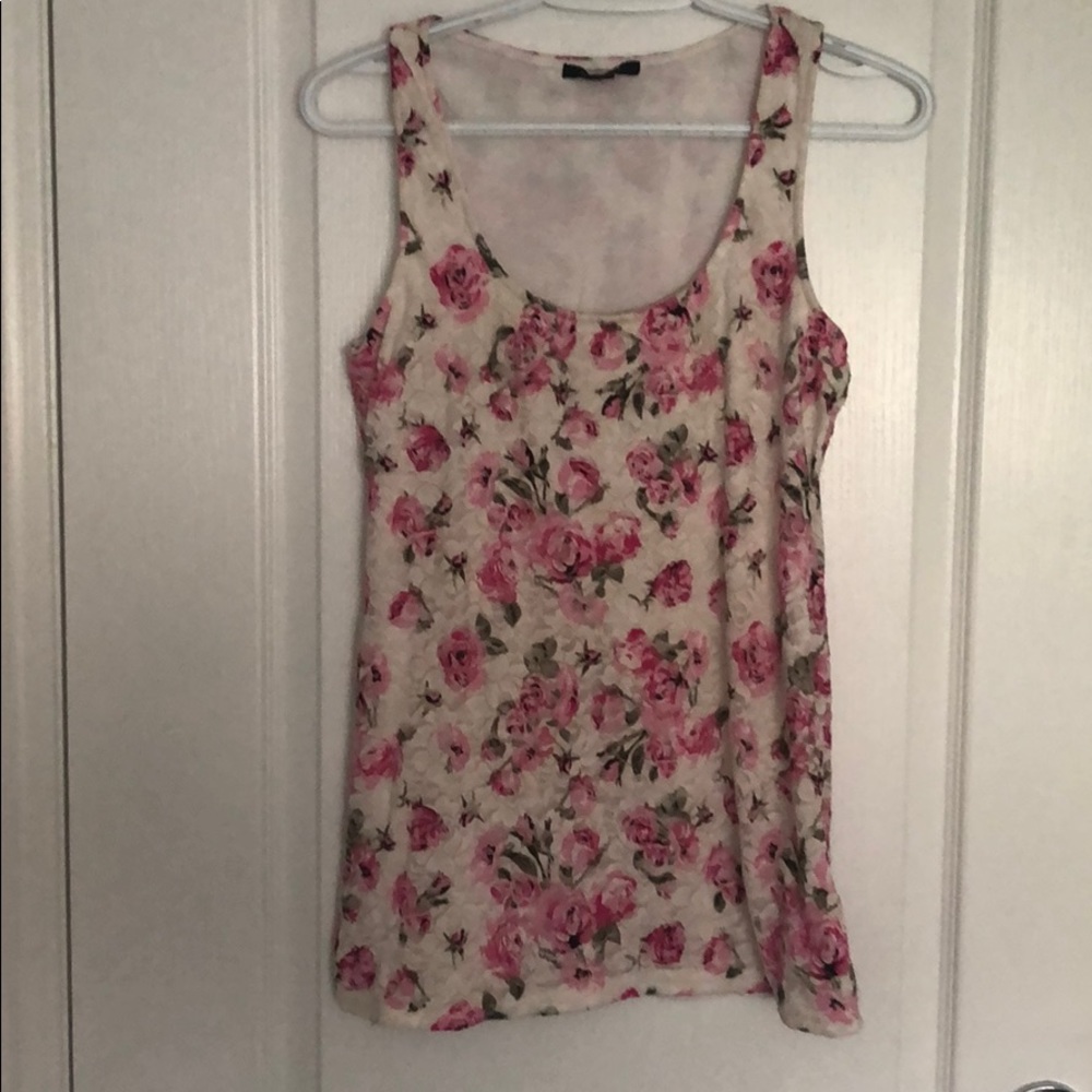 Beautiful floral lace top